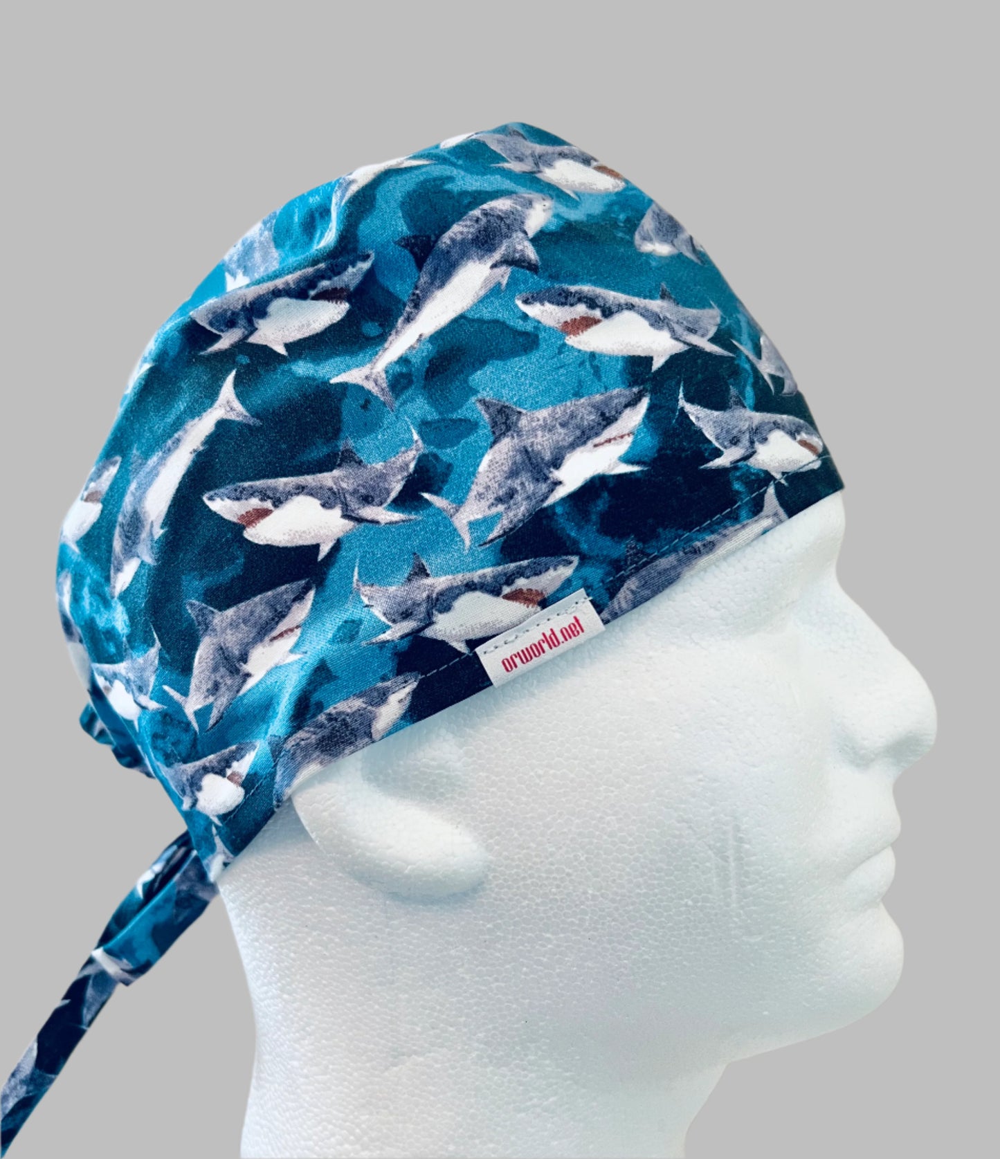Scrub Caps - Sharks