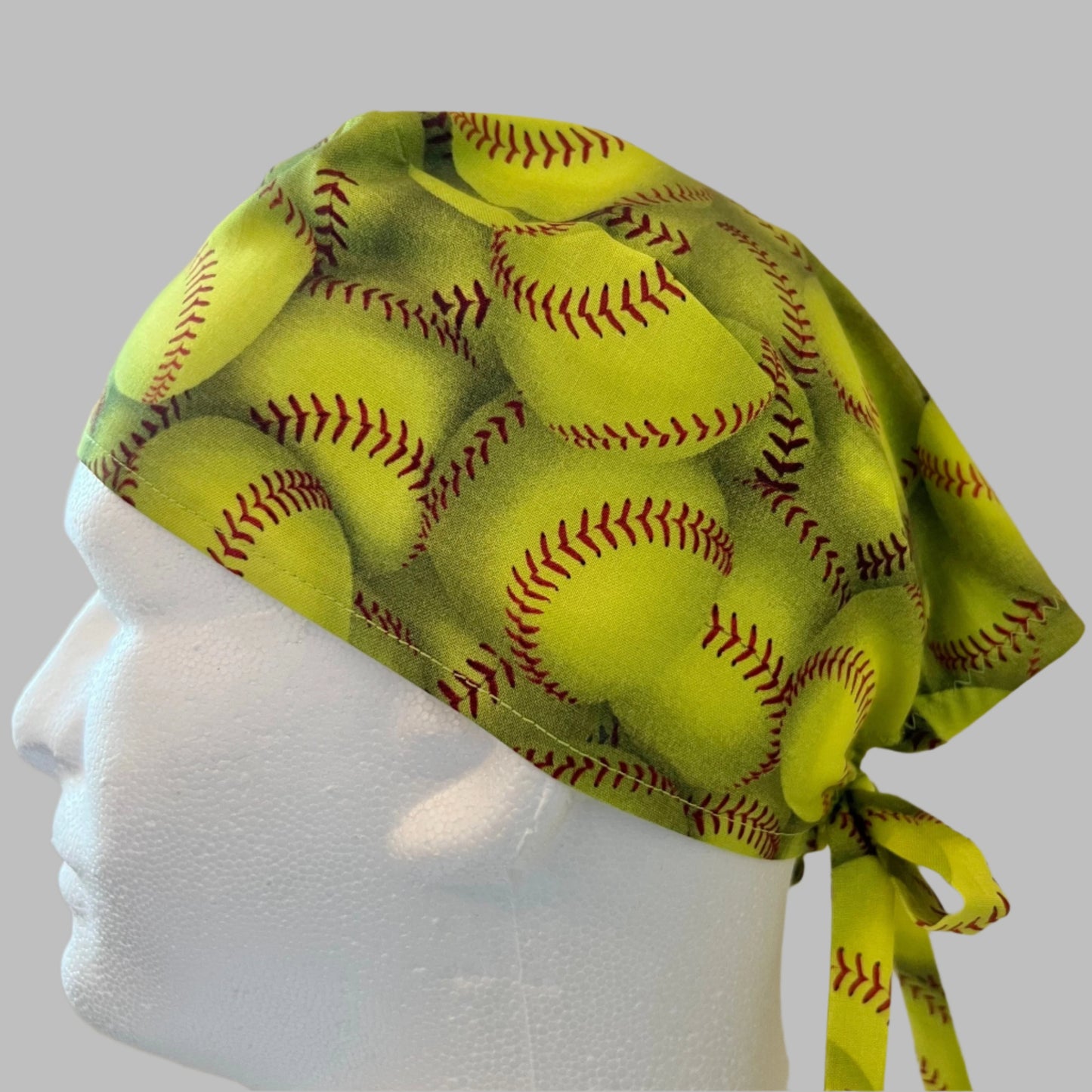 Scrub Cap-Baseball-hardball