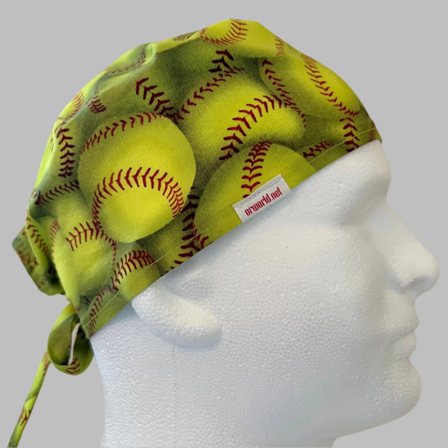 Scrub Cap-Baseball-hardball