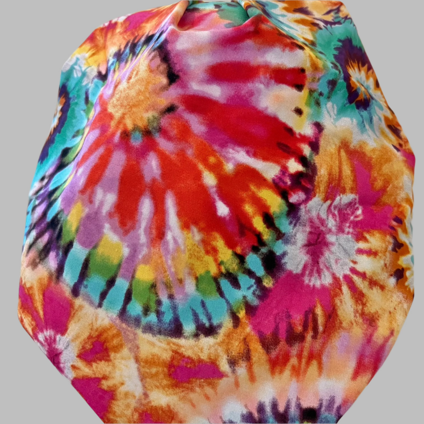 Bouffant-Tie Dye-Hippy Delight