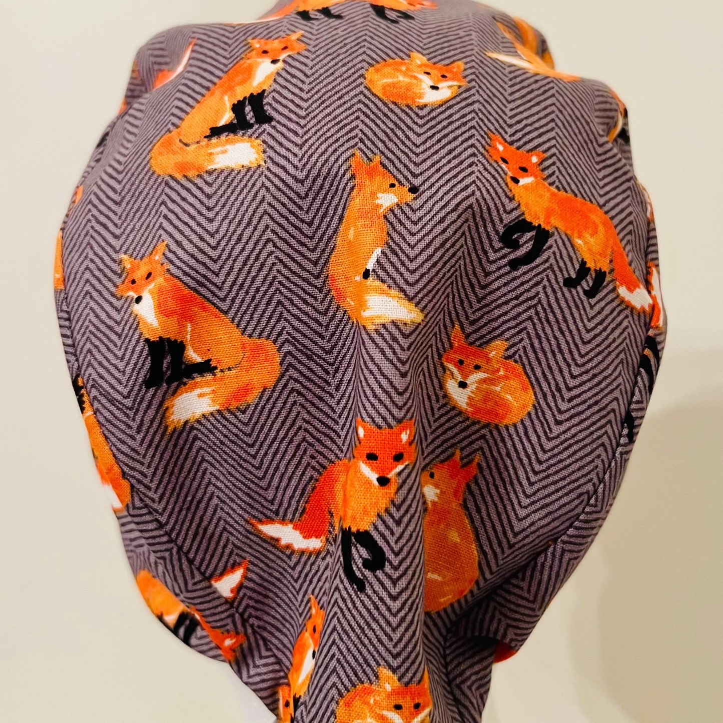Scrub Caps - Cute Foxes