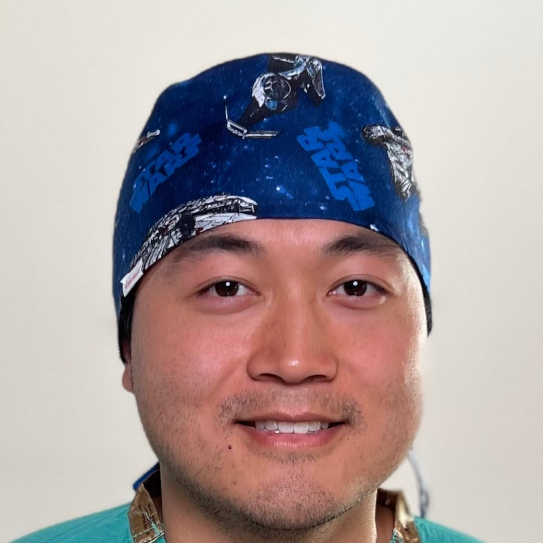 star wars scrub cap surgical hat