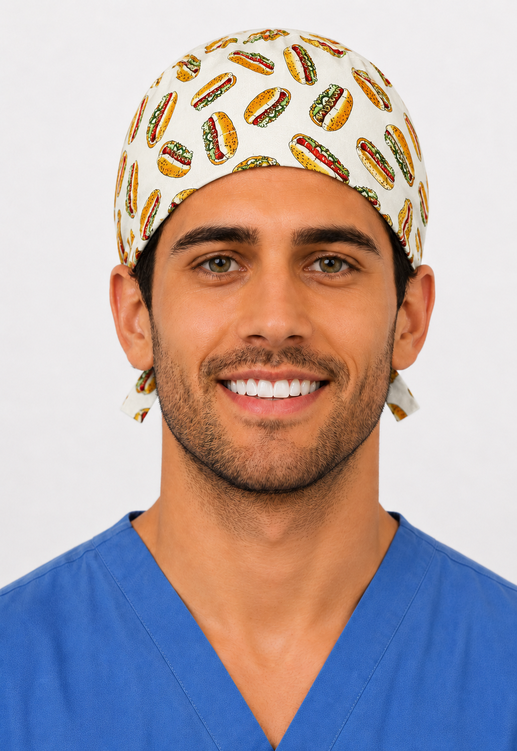 Foodie surgical hats for food lovers