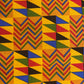 African Kente XXL ponytail scrub cap fabric-extra extra large hair pouch for jumbo locs long braids and thick natural hair