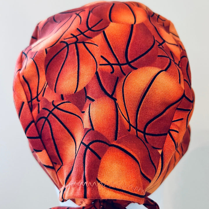 Scrub Cap - Basketball