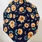 Bouffant - Bees and yellow flowers