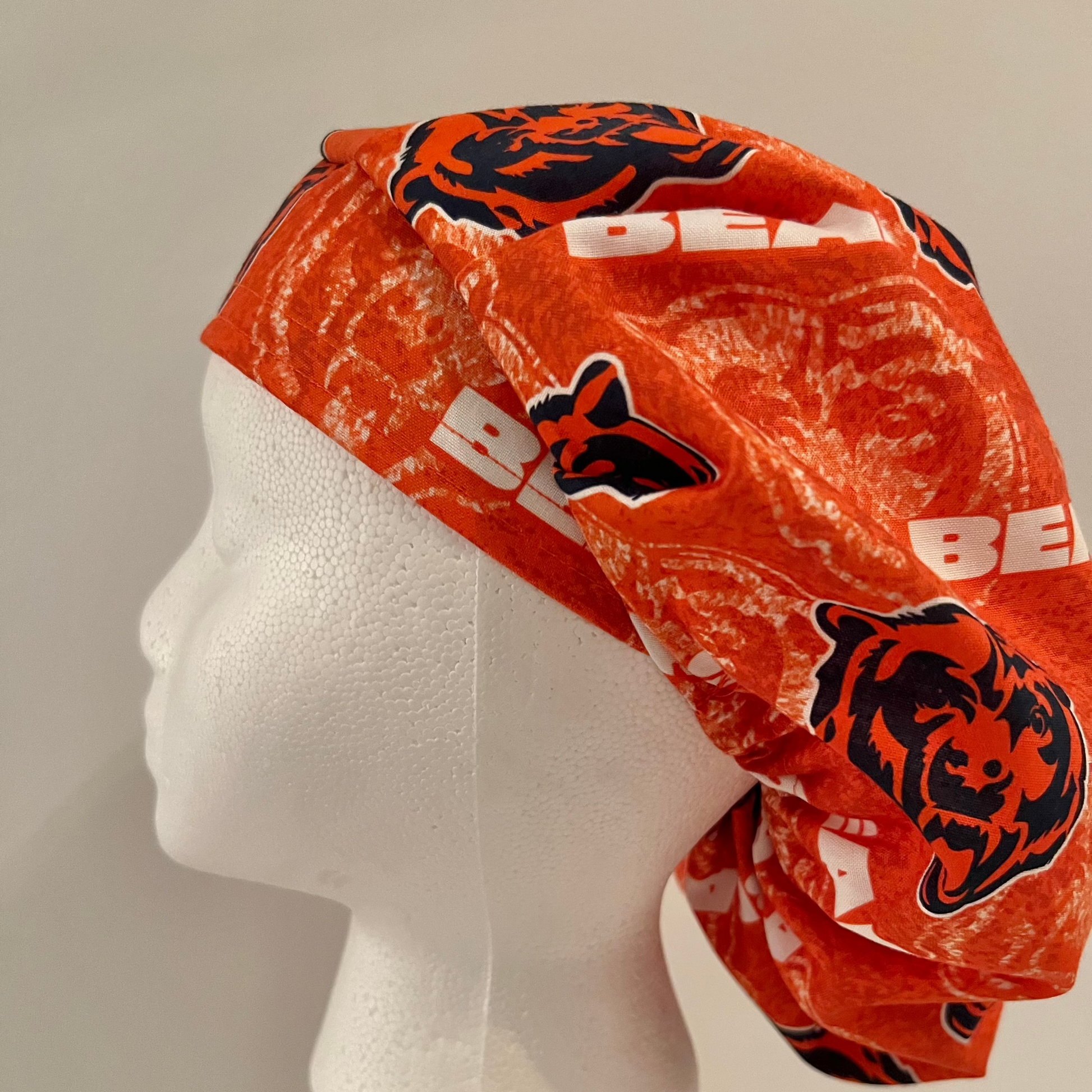 Bouffant-Chicago Bears Orange