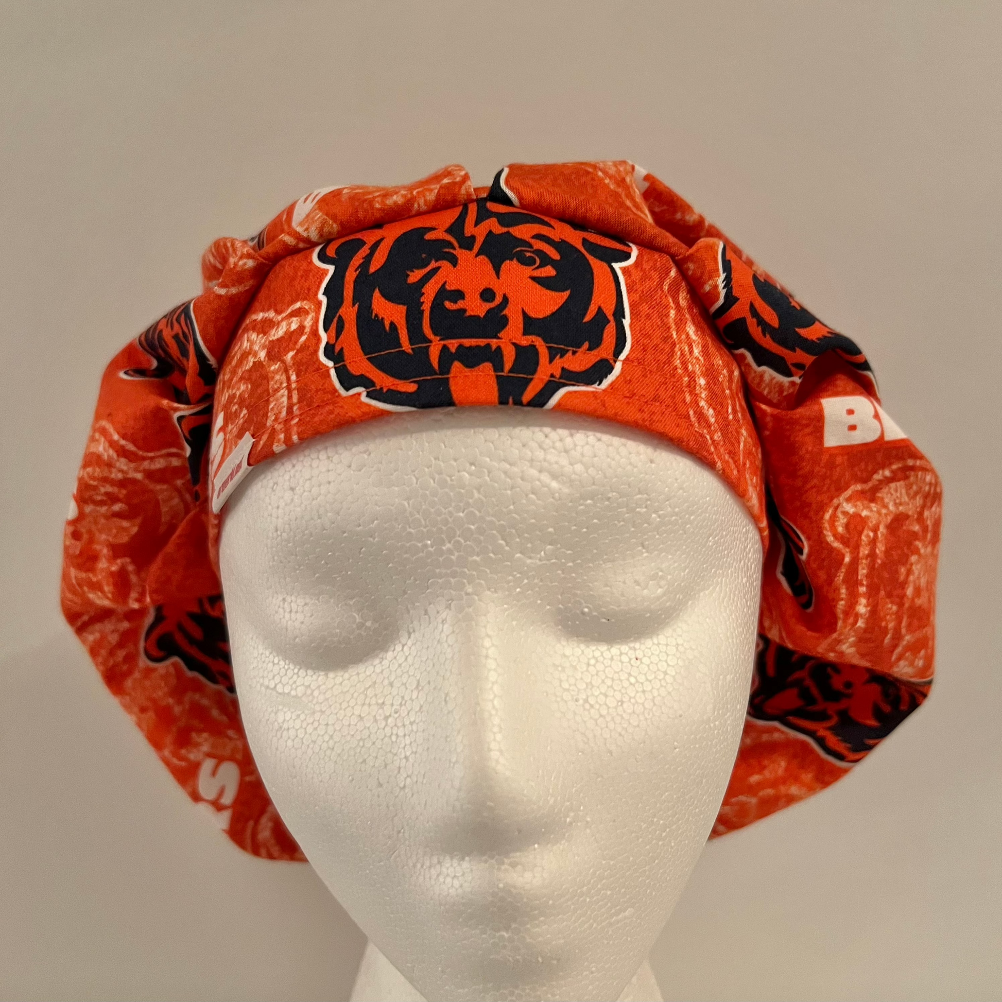 Bouffant-Chicago Bears Orange
