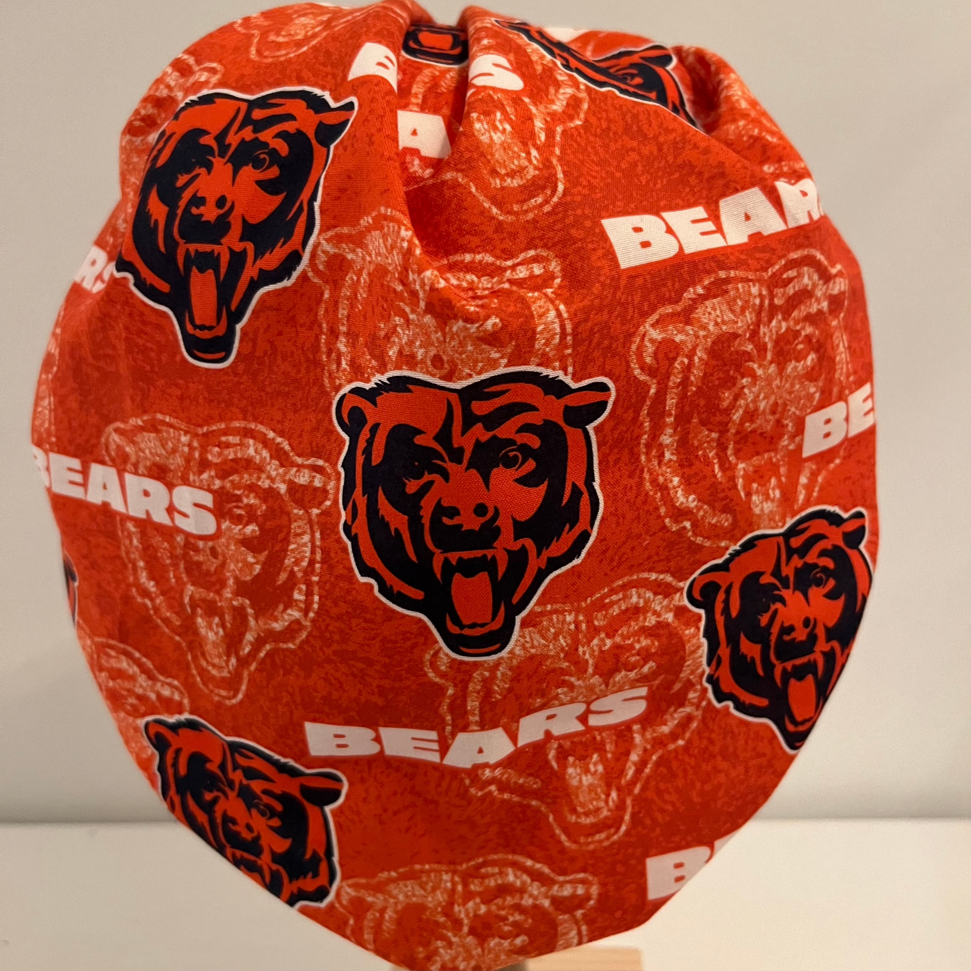 Bouffant-Chicago Bears Orange