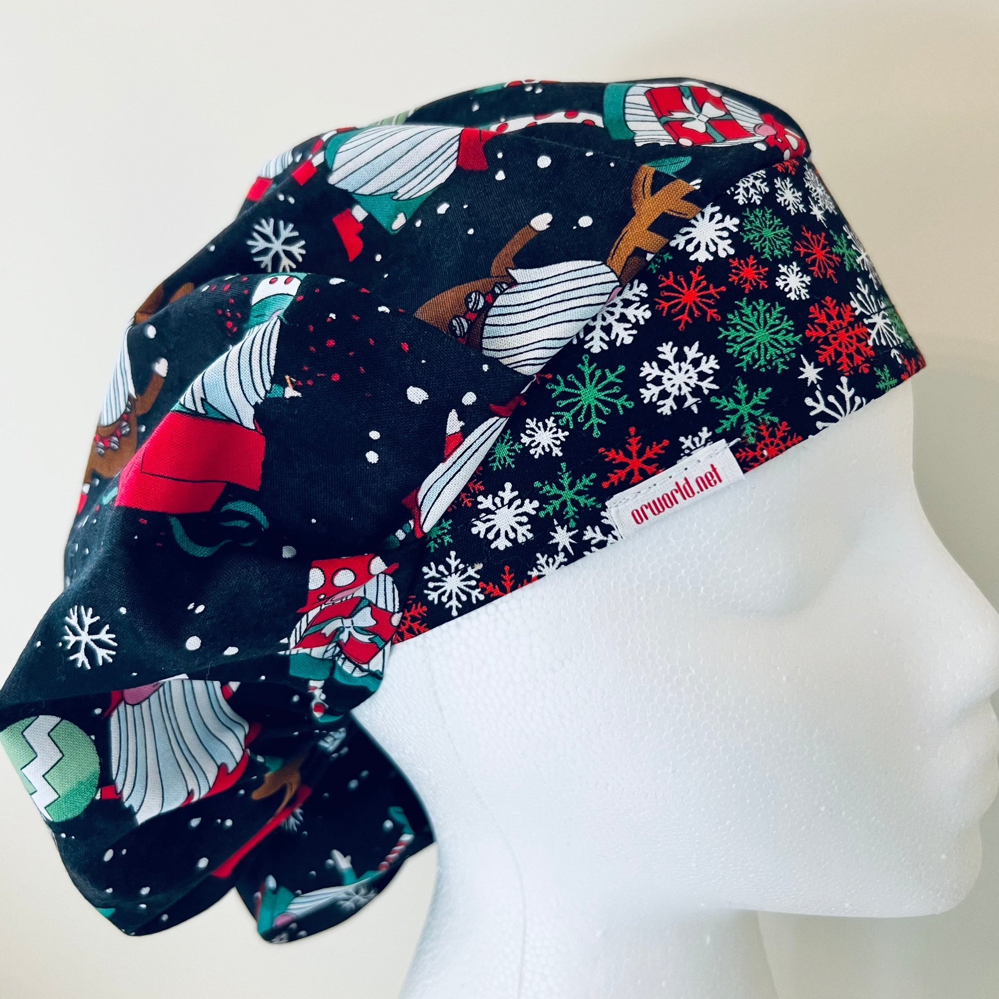 Bouffant-Christmas Gnomes