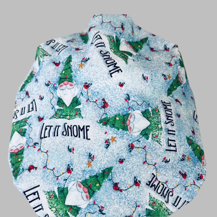 Bouffant-Christmas "Let it Snome" Gnomes