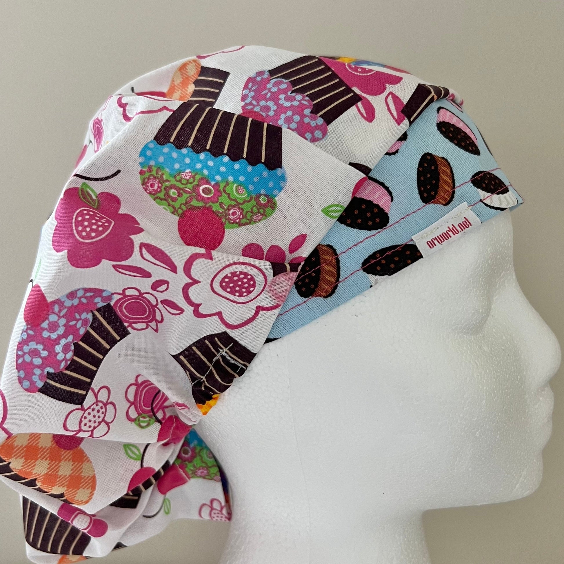 Bouffant Surgical Hat Cupcakes and Ice Cream Sandwiches  