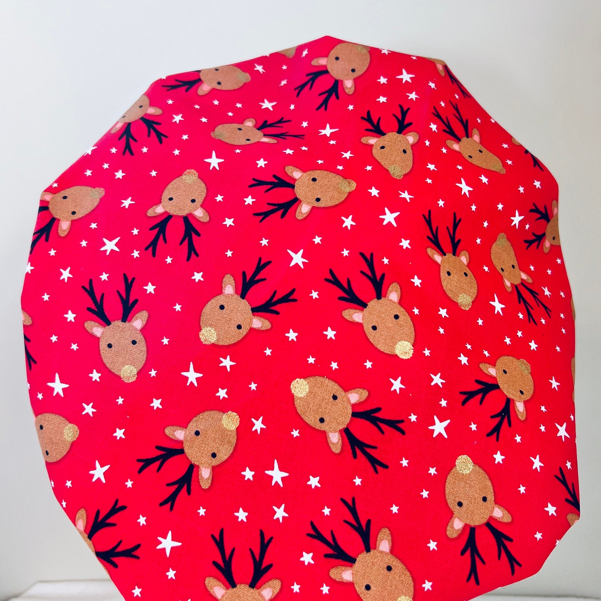 Bouffant-Christmas Reindeer