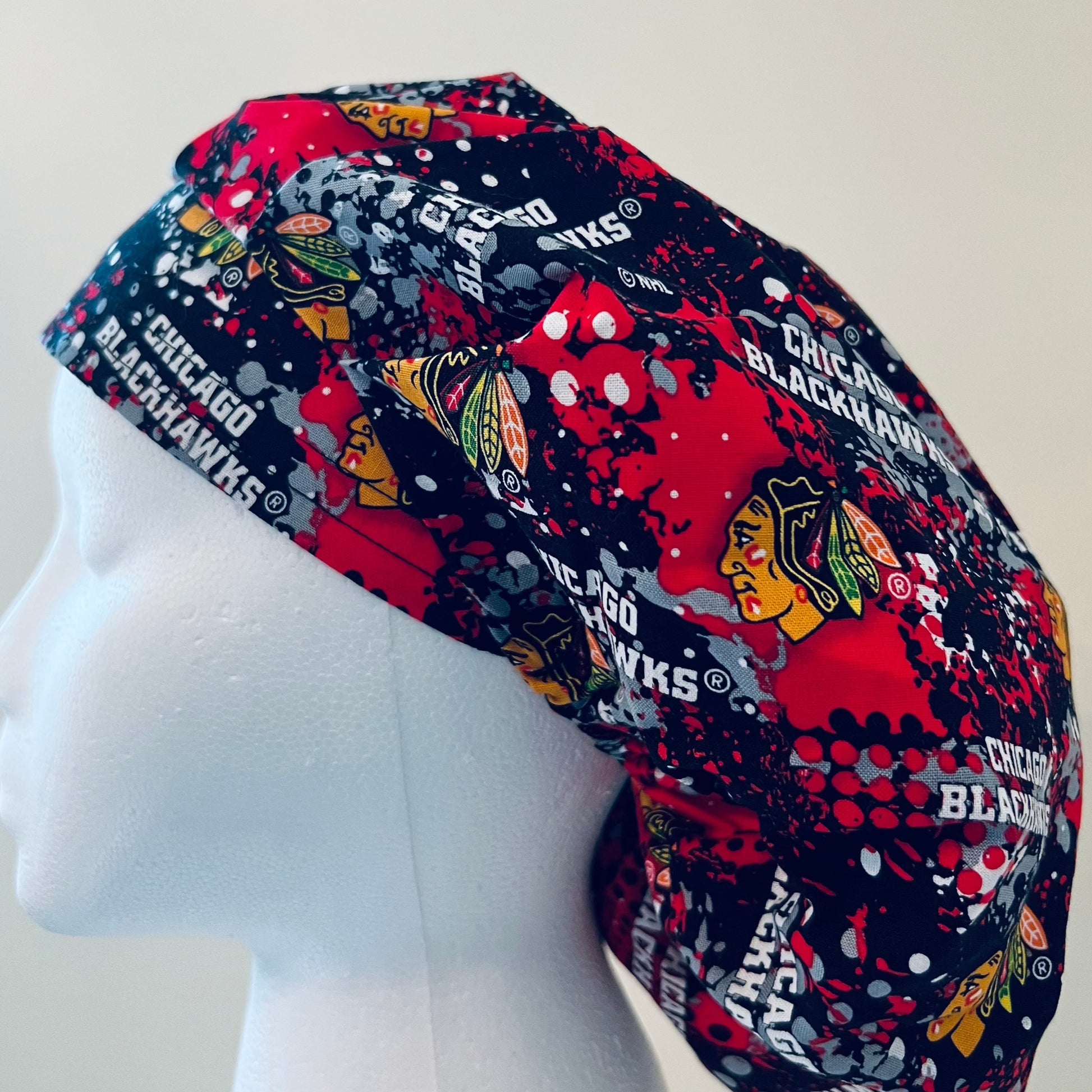 Bouffant-Chicago Blackhawks-#1