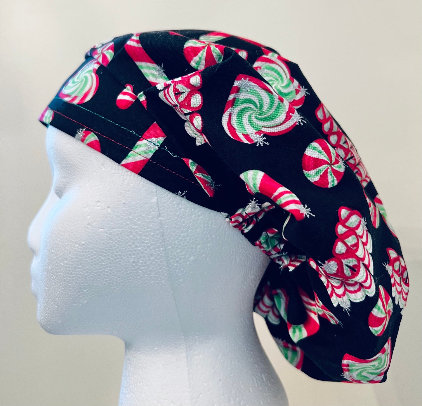 Bouffant-Christmas Candy Canes