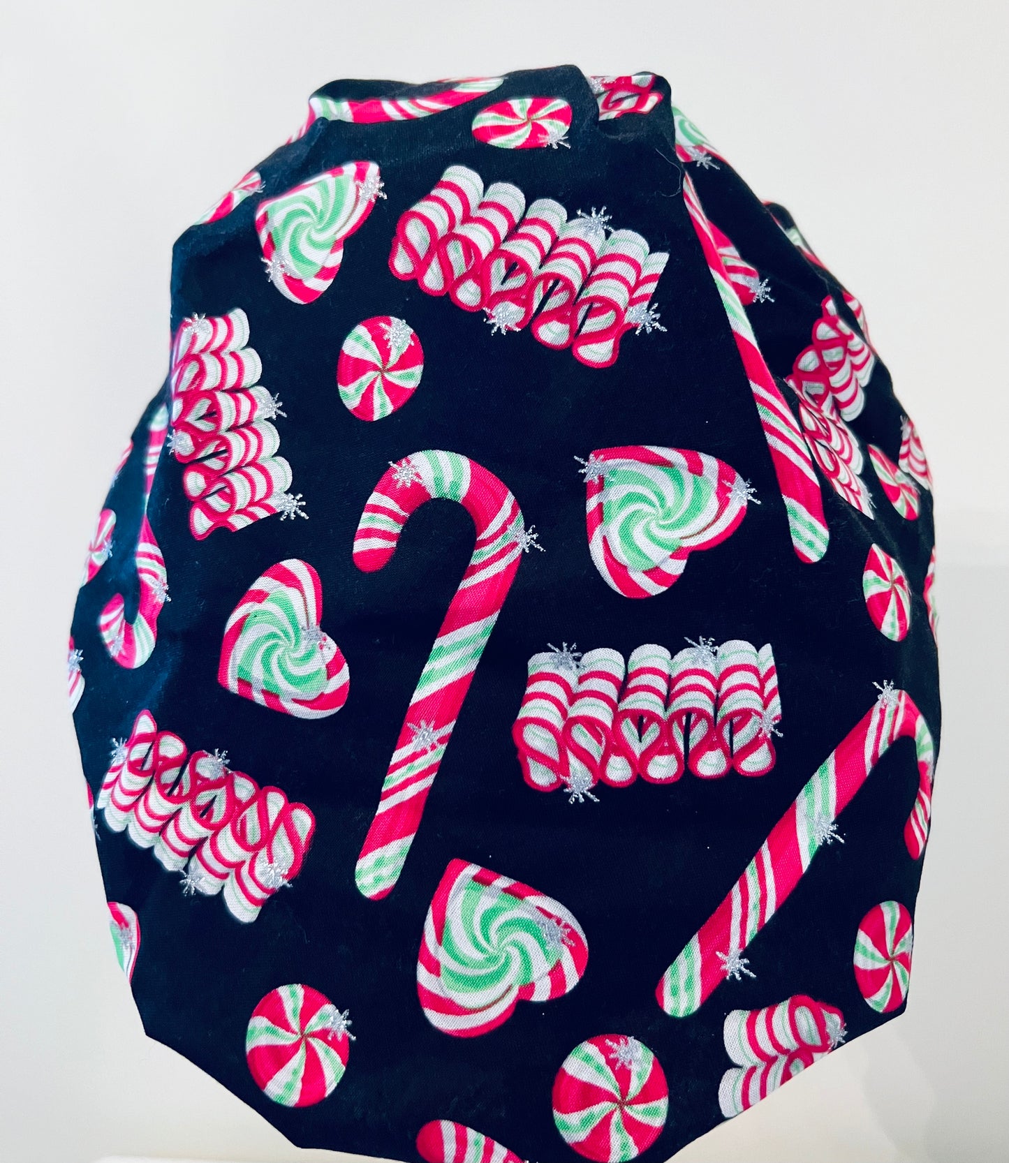 Bouffant-Christmas Candy Canes