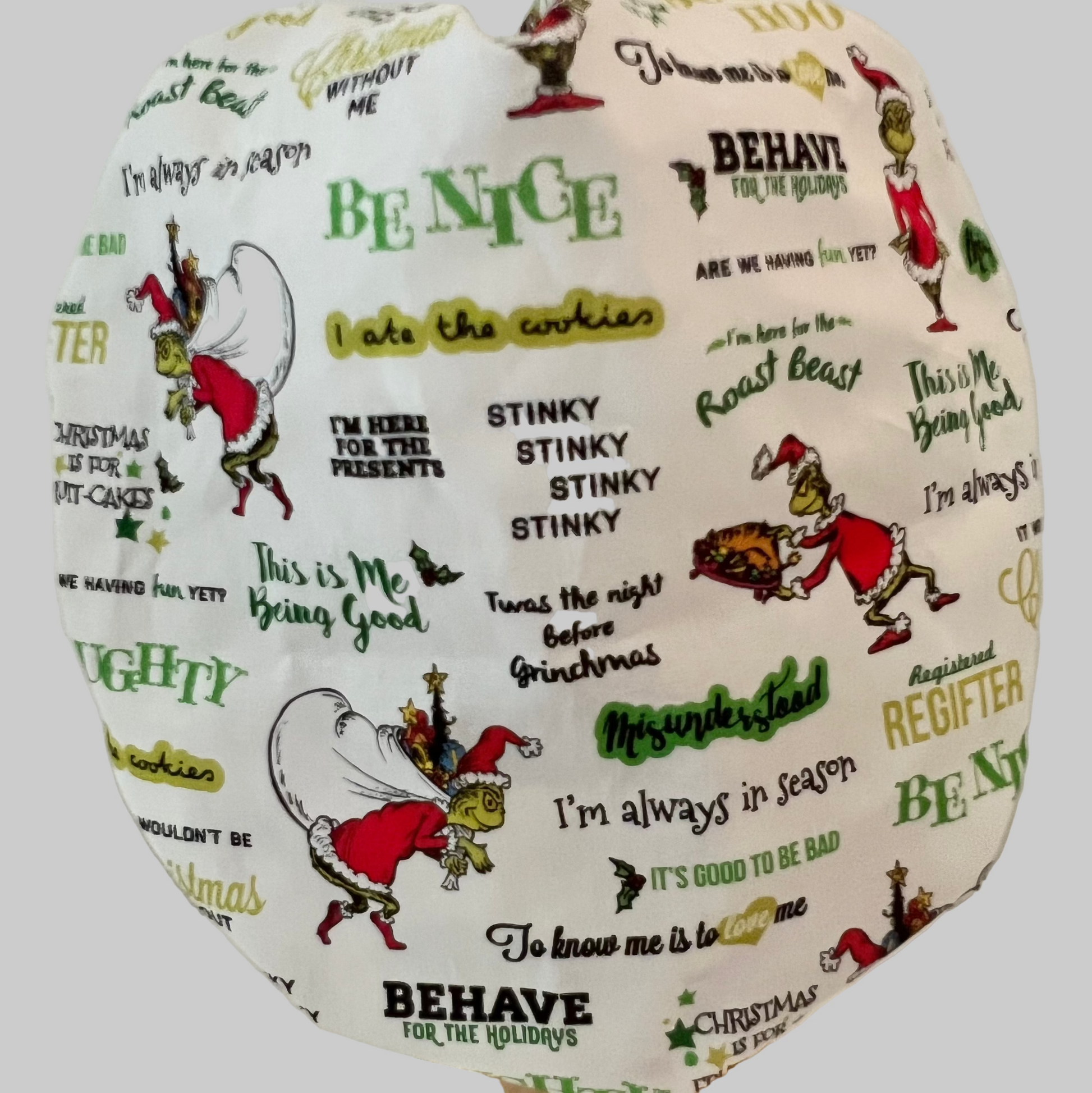 Bouffant Hat-Grinch Mode