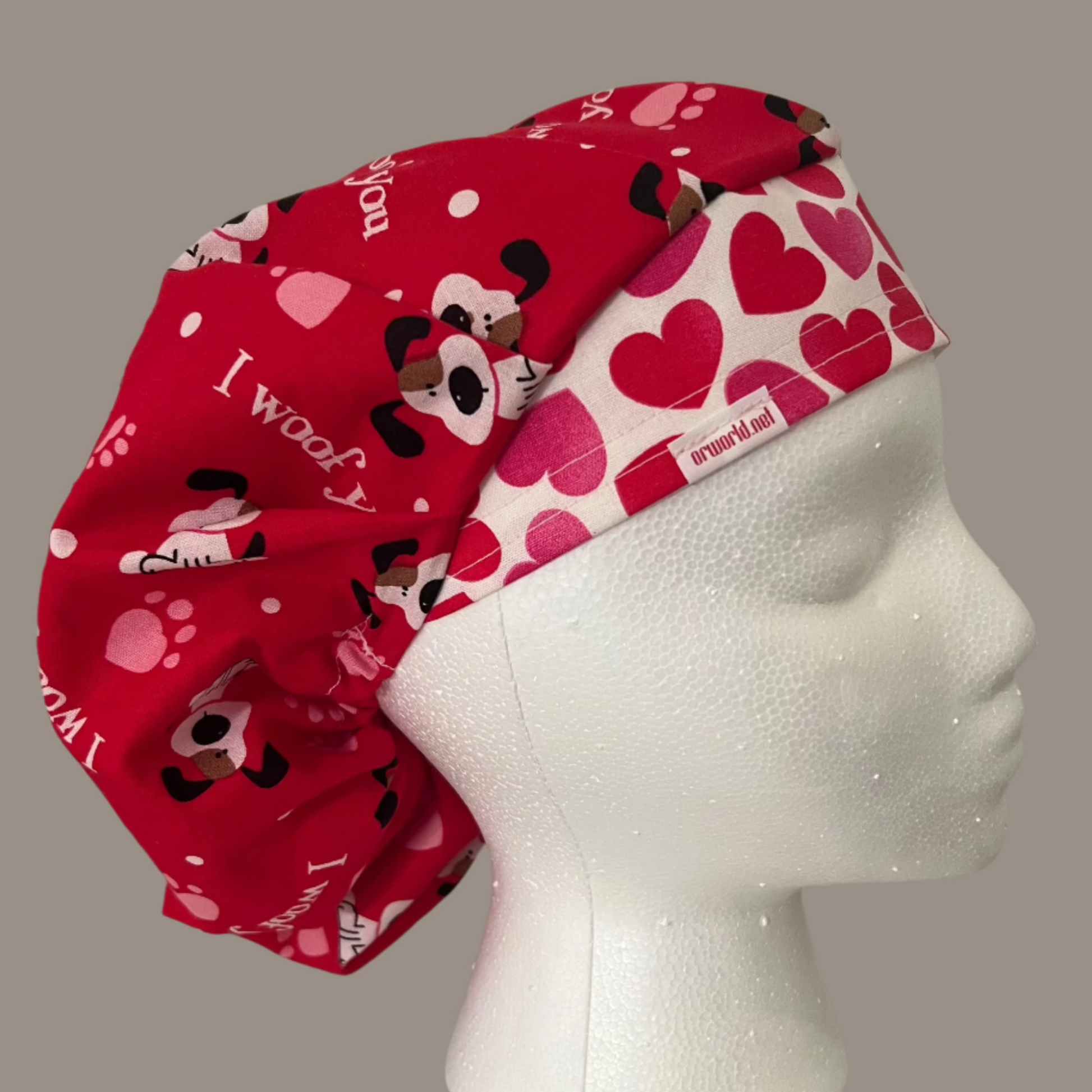 Bouffant Hat-Heartfelt Howls