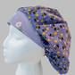 Bouffant Hat-Lavendar and Bees