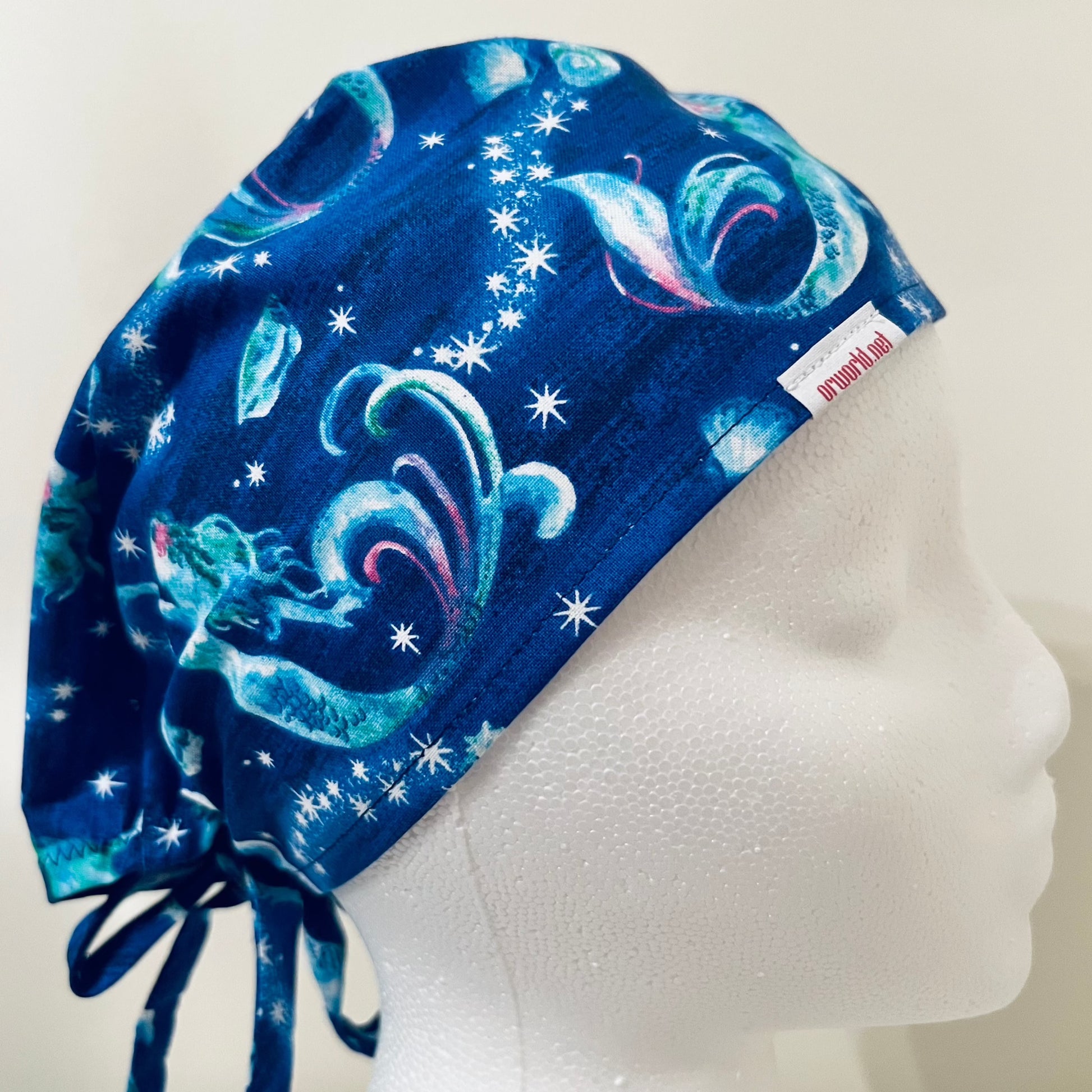 Scrub Cap-Ocean Mermaid