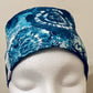 Scrub Caps-Sky Blue Designs