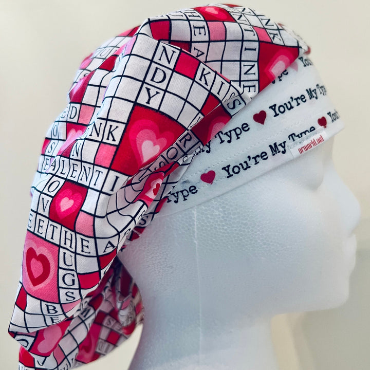 Bouffant-Valentine Crossword Puzzle Love