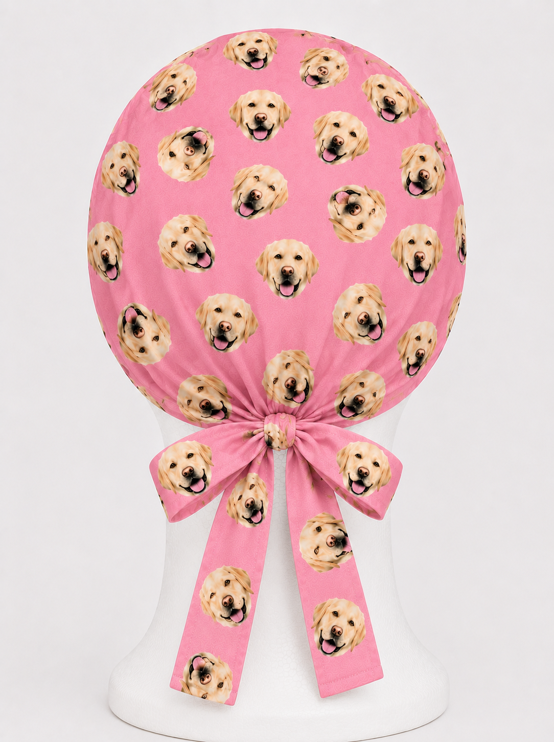 Custom Photo Scrub Cap | Personalized Surgical Cap with Your Pet, Team or Favorite Photo