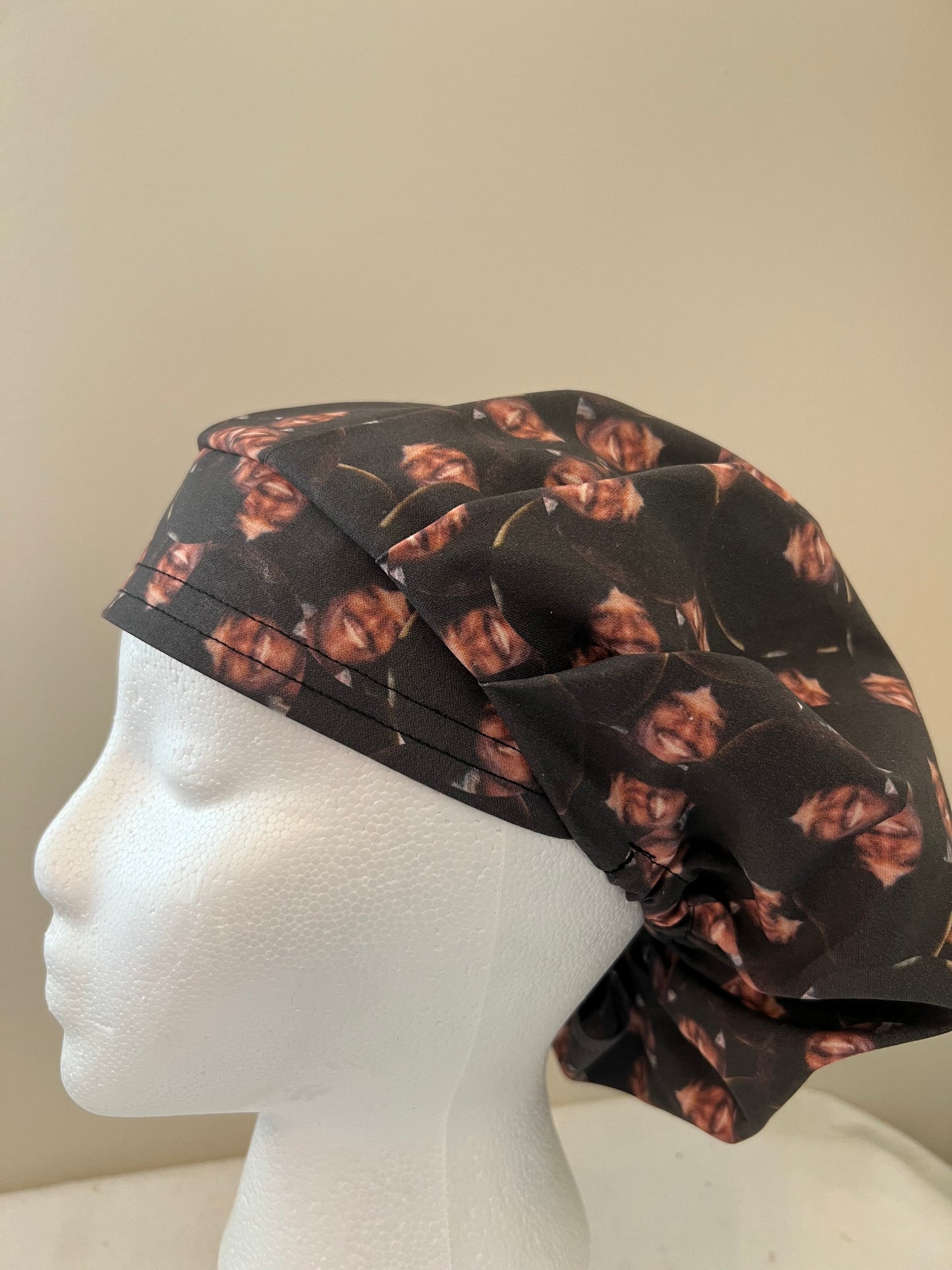 Custom Photo Scrub Cap Collage Bouffant Personalized Surgical Hat with Pet Photos Dog Photo Scrub Cap Custom Nurse Scrub Cap Handmade OR World Surgical Hats
