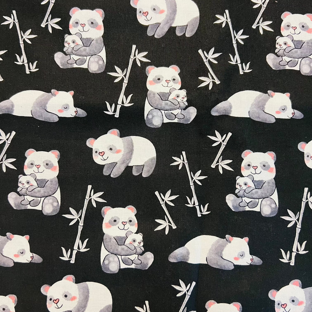 Euro Scrub Cap Cute Panda Print | Adjustable Unisex OR Cap | Surgical Hat Gift for Nurses, Surgeons & Healthcare Workers