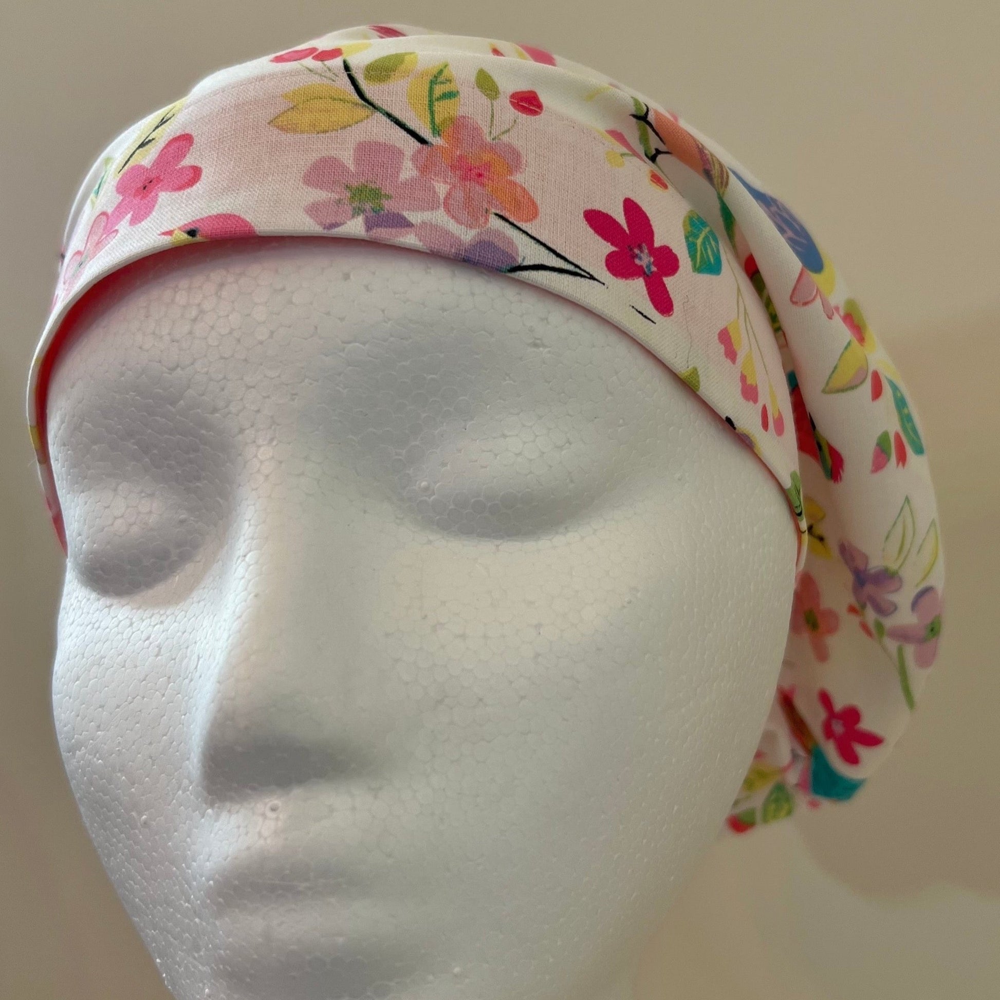 Euro Surgical Scrub Cap-Spring Bird