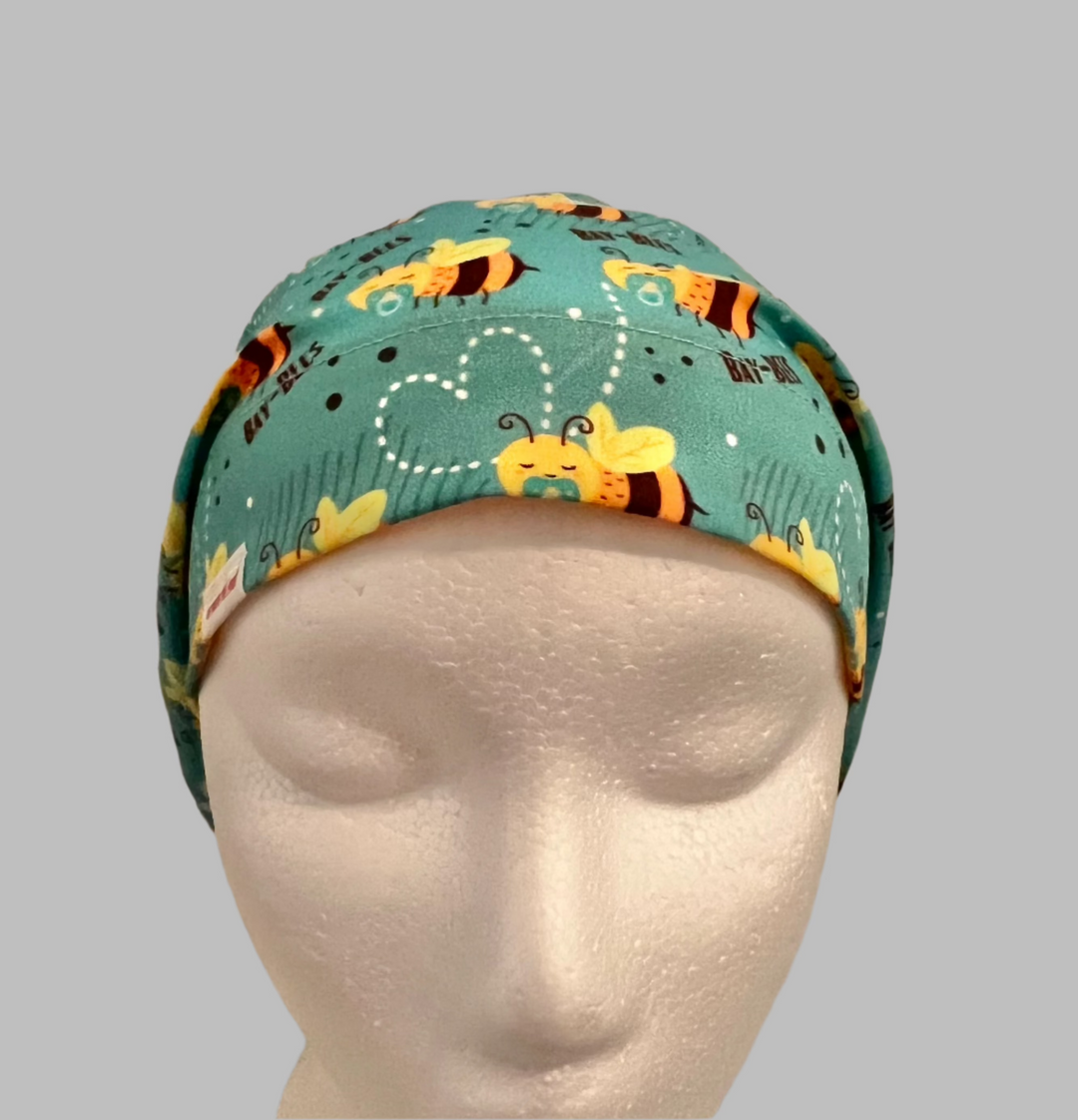 Bay-Bees Euro Scrub Cap – Baby Bee Surgical Cap – Labor &amp; Delivery Scrub Hat