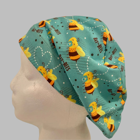 Bay-Bees Euro Scrub Cap – Baby Bee Surgical Cap – Labor & Delivery Scrub Hat