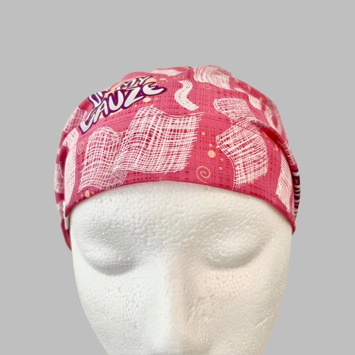 Oh My Gauze Euro Scrub Cap | Funny Surgical Cap | Nurse &amp; OR Cap | Adjustable Euro Style Hat