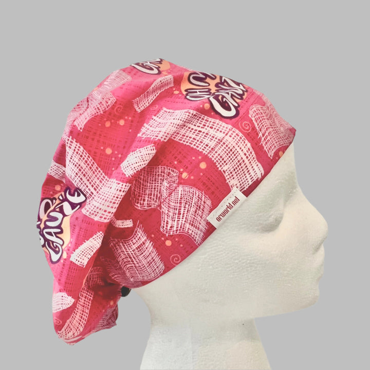 Oh My Gauze Euro Scrub Cap | Funny Surgical Cap | Nurse &amp; OR Cap | Adjustable Euro Style Hat