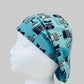 Euro Scrub Cap-Robot Medical Print | Nurse Surgical Cap