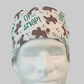Funny Gingerbread Christmas Scrub Cap – “Oh Snap!” Holiday Surgical Cap