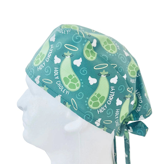 Holy Choley Surgical Scrub Cap | Gallbladder Medical Humor Hat | GI Surgery Cap | Funny OR Scrub Hat | Nurse Doctor Gift