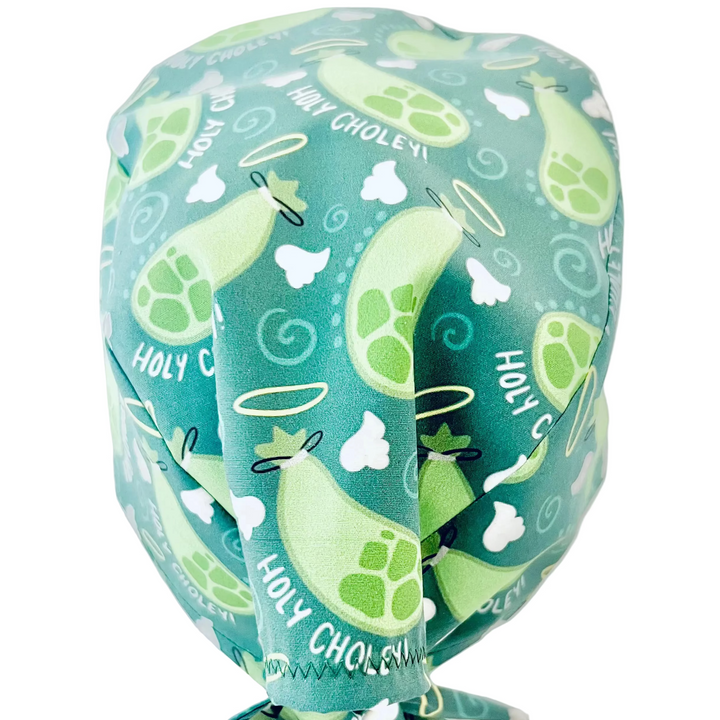 Holy Choley Surgical Scrub Cap | Gallbladder Medical Humor Hat | GI Surgery Cap | Funny OR Scrub Hat | Nurse Doctor Gift