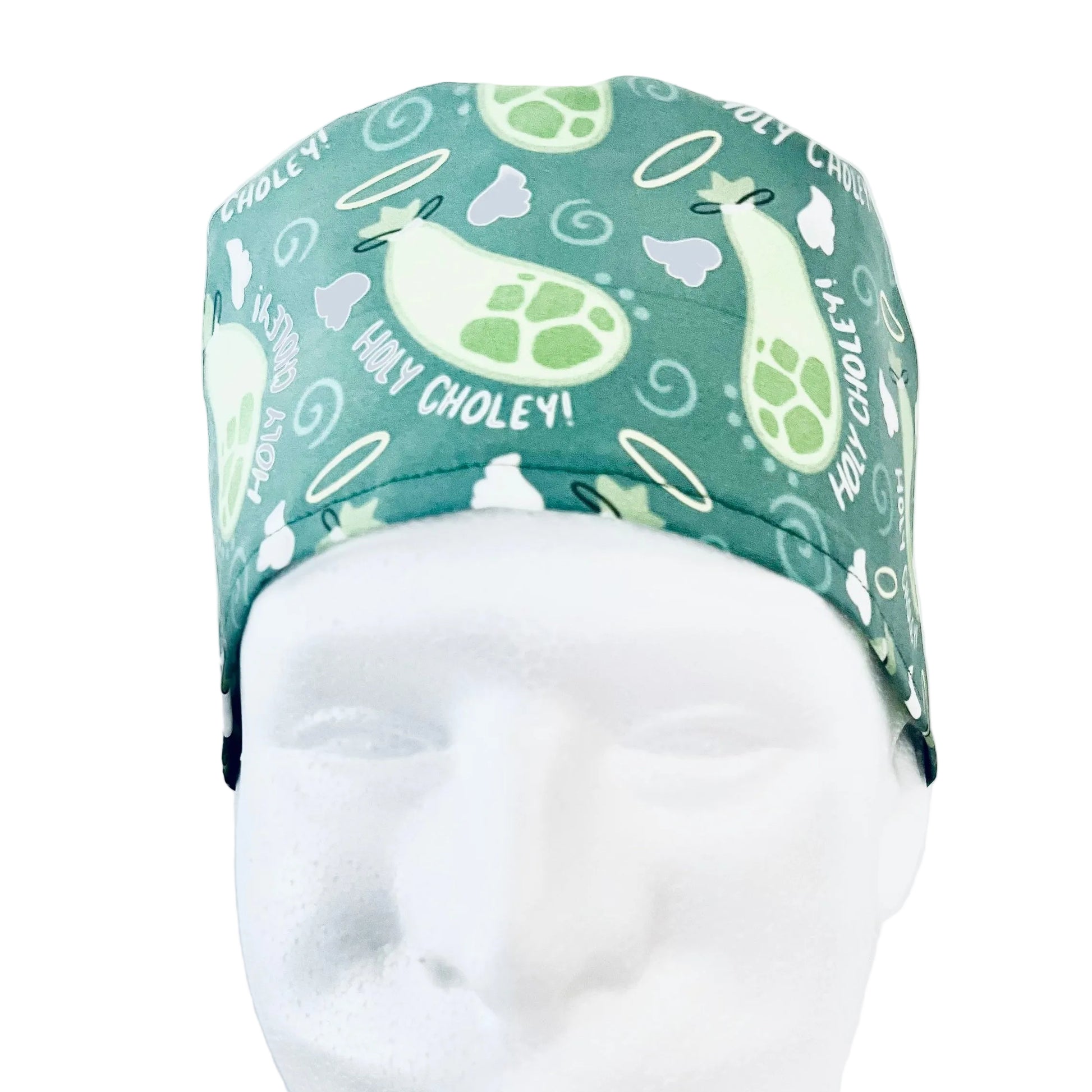 Holy Choley Surgical Scrub Cap | Gallbladder Medical Humor Hat | GI Surgery Cap | Funny OR Scrub Hat | Nurse Doctor Gift
