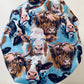 Bouffant-Long hair cows