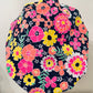 Bouffant - Neon flowers