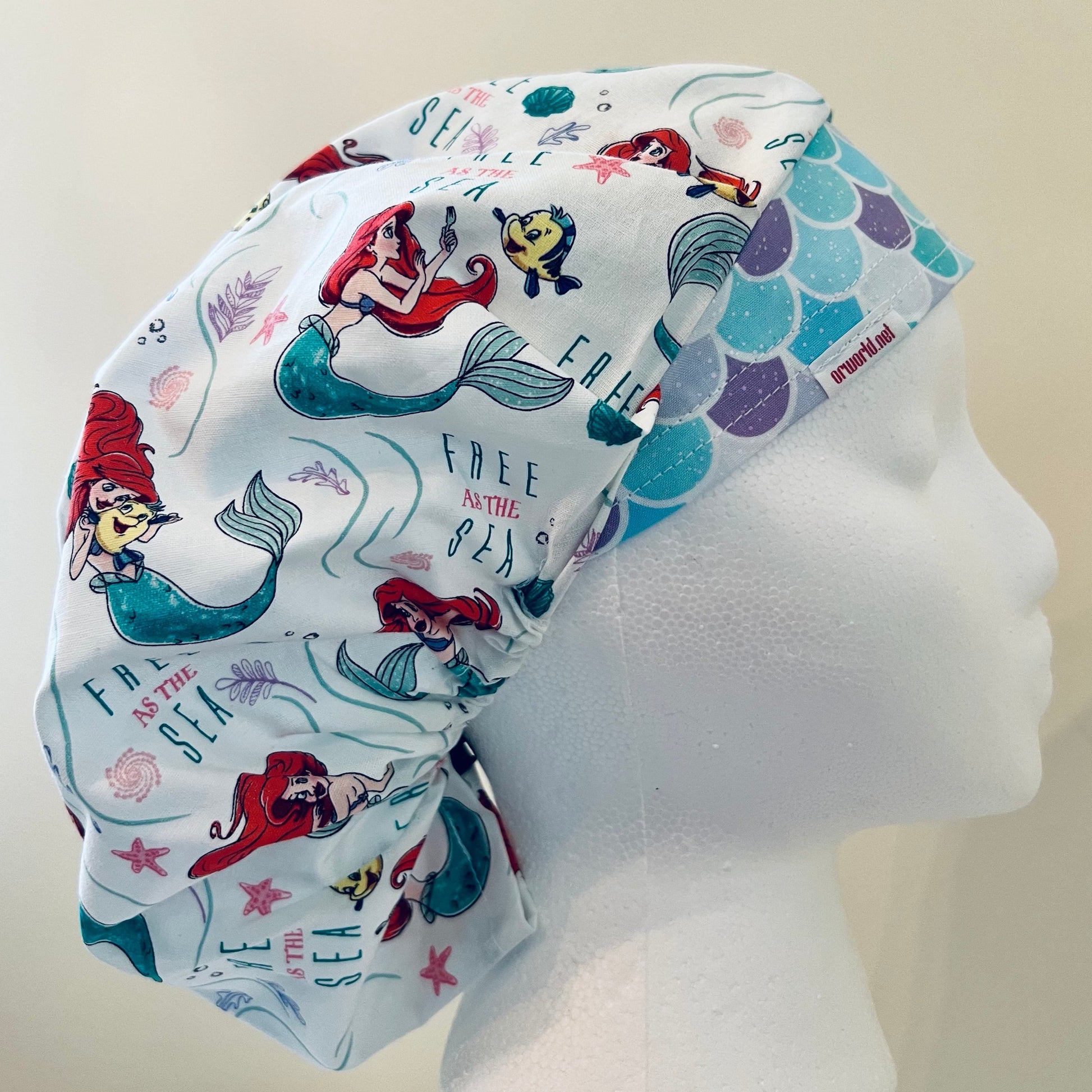 Bouffant- Princess Ariel