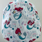 Bouffant- Princess Ariel