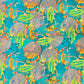 Ocean Reef Scrub Cap|Seahorse Marine Life Nurse Cap