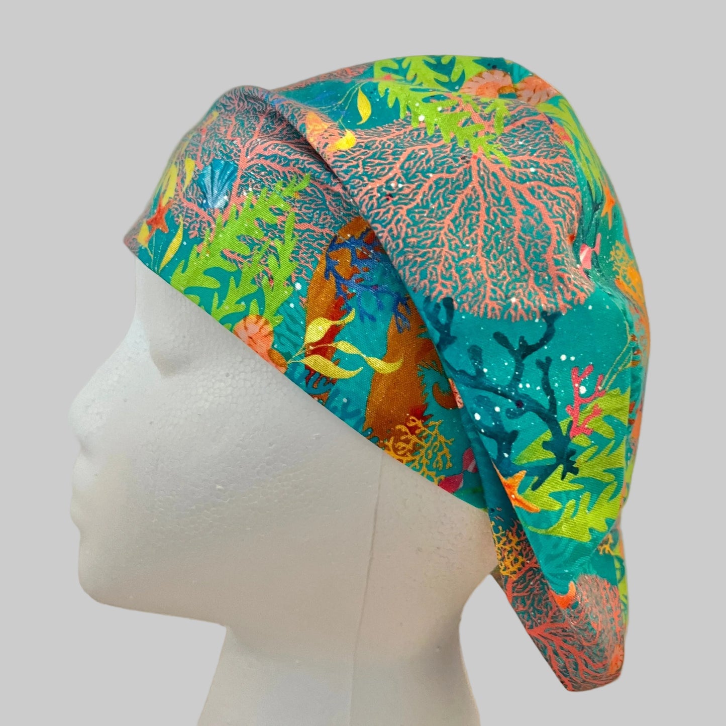 Ocean Reef Euro Cap|Seahorse Marine Life Nurse Surgical Euro Cap