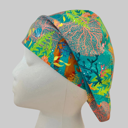 Ocean Reef Euro Cap|Seahorse Marine Life Nurse Surgical Euro Cap