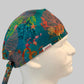Ocean Reef Scrub Cap|Seahorse Marine Life Nurse Surgical Scrub Cap