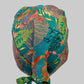 Ocean Reef Scrub Cap|Seahorse Marine Life Nurse Surgical Scrub Cap