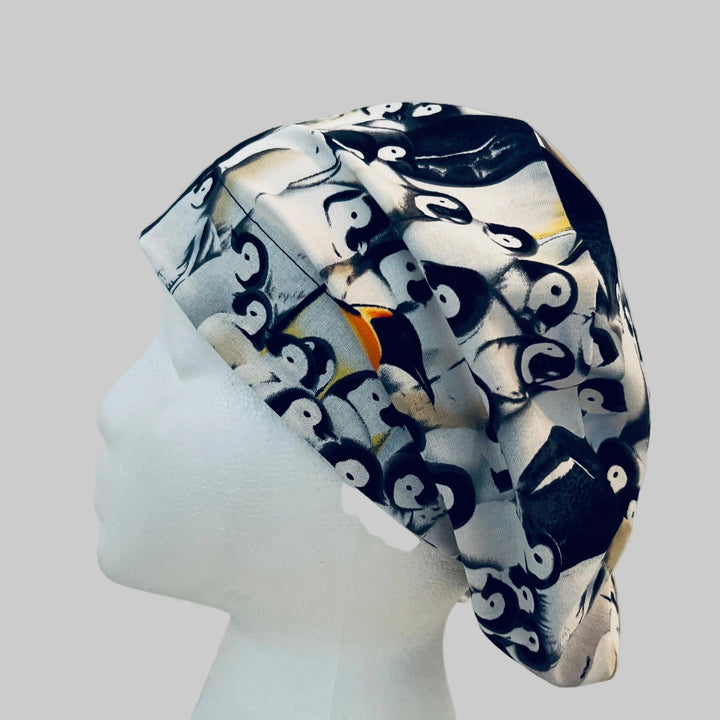 Penguin Parade Euro Cap|Cute Penguin Nurse Surgical Cap