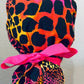 Ponytail-Cheetah Colors
